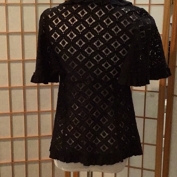 Nannette Laporte lace top Size 4 , hardly worn excellent condition - Picture 8 of 9